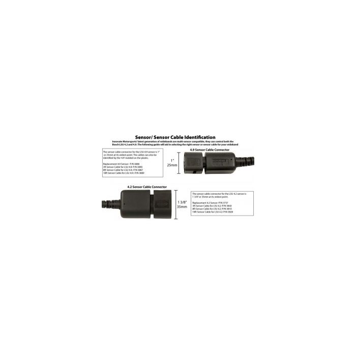 18 ft. Sensor Cable, For Use With Bosch LSU4.2 O2 Sensor